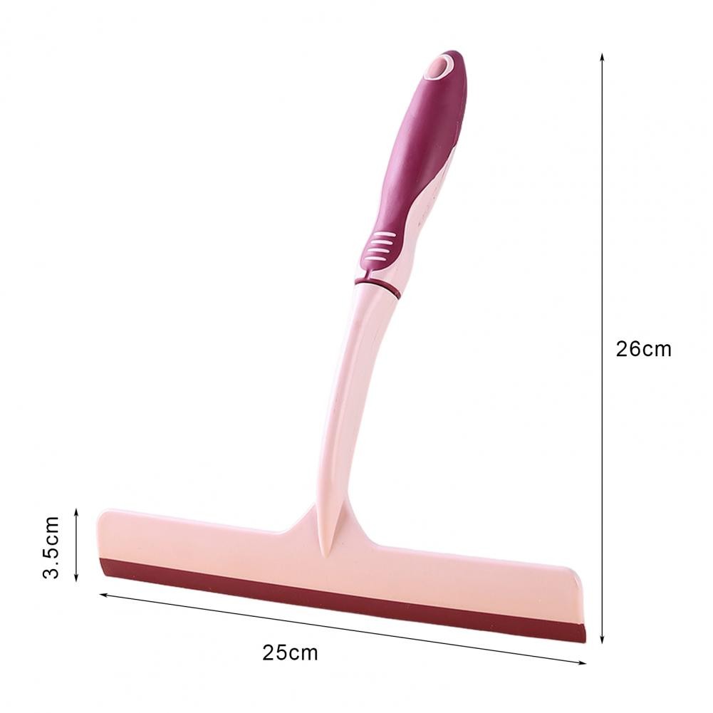 25cm Glass Scraper Window Shower Squeegee Bathroom Silicone Wiper Cleaner ✅