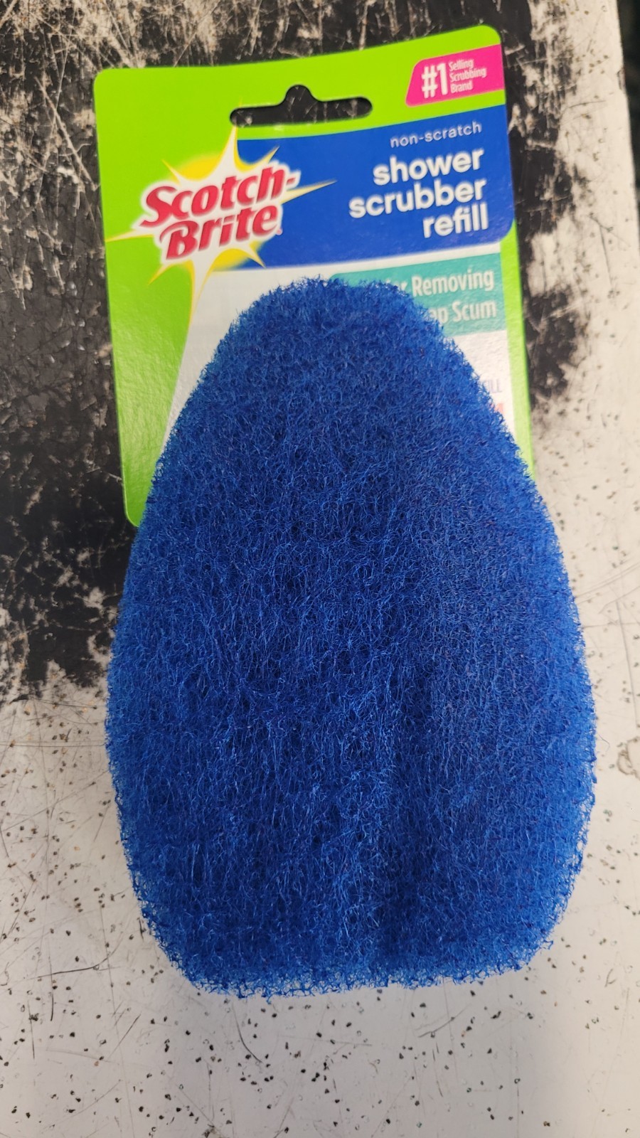 Lot 10 SCOTCH-BRITE Shower Scrubber Refill 560 Blue Non-Scratch Discontinued 3M