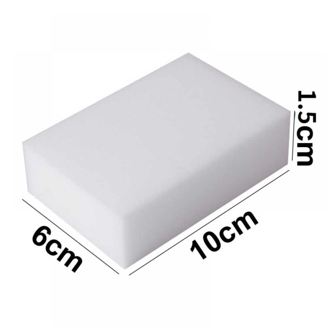 100PCS Melamine Foam Cleaning Sponge Magic Home Kitchen Dish Cookware Eraser New