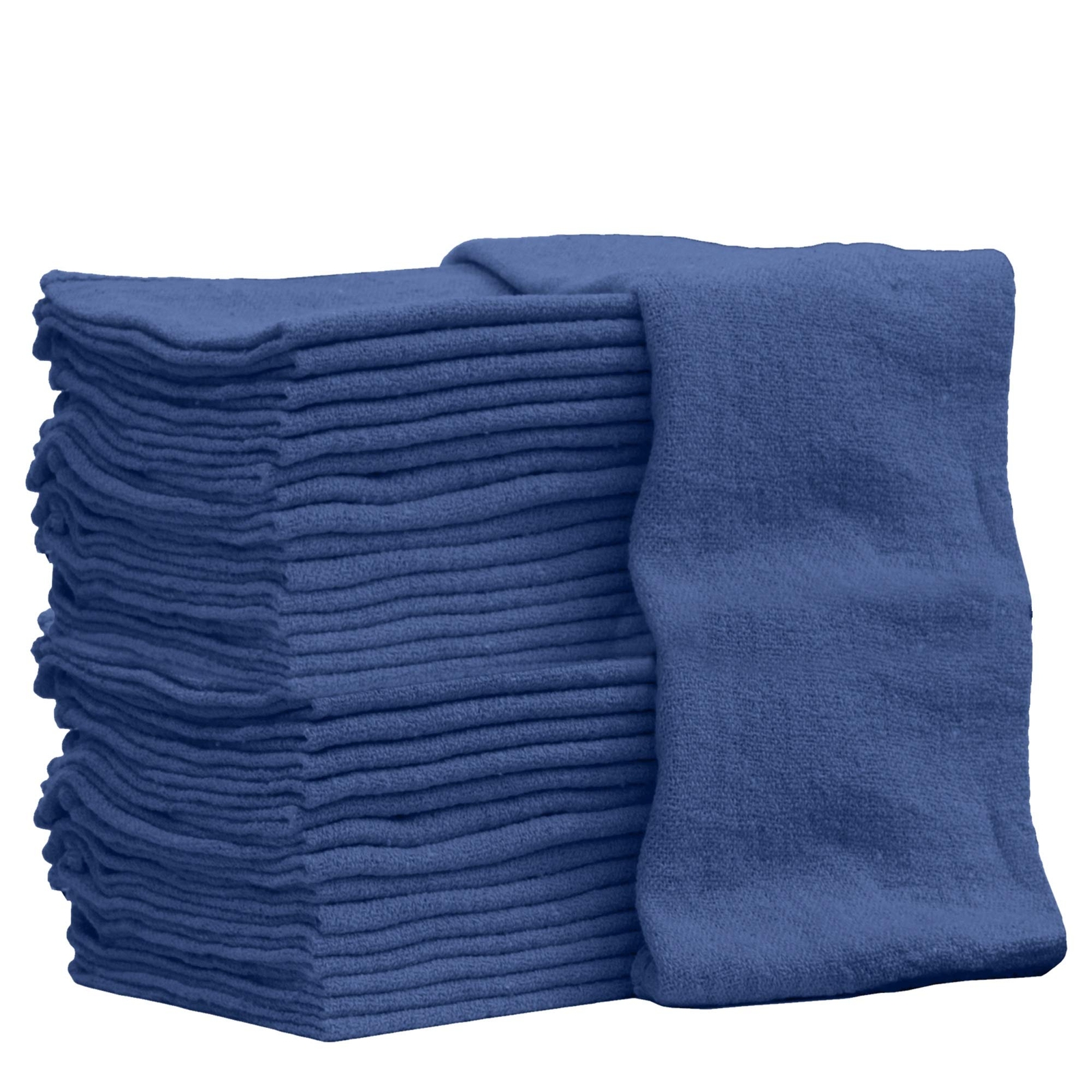 Auto Mechanic Shop Towels 100 Pack Bulk Rags 100% Cotton Commercial Grade Shop