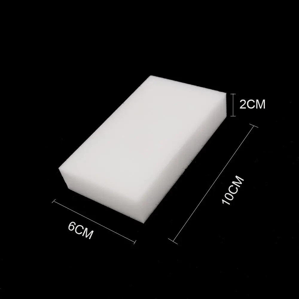 100 PCS Sponge Eraser BULK PACK Melamine Cleaning Foam 3/4″ Thick Kitchen Bath