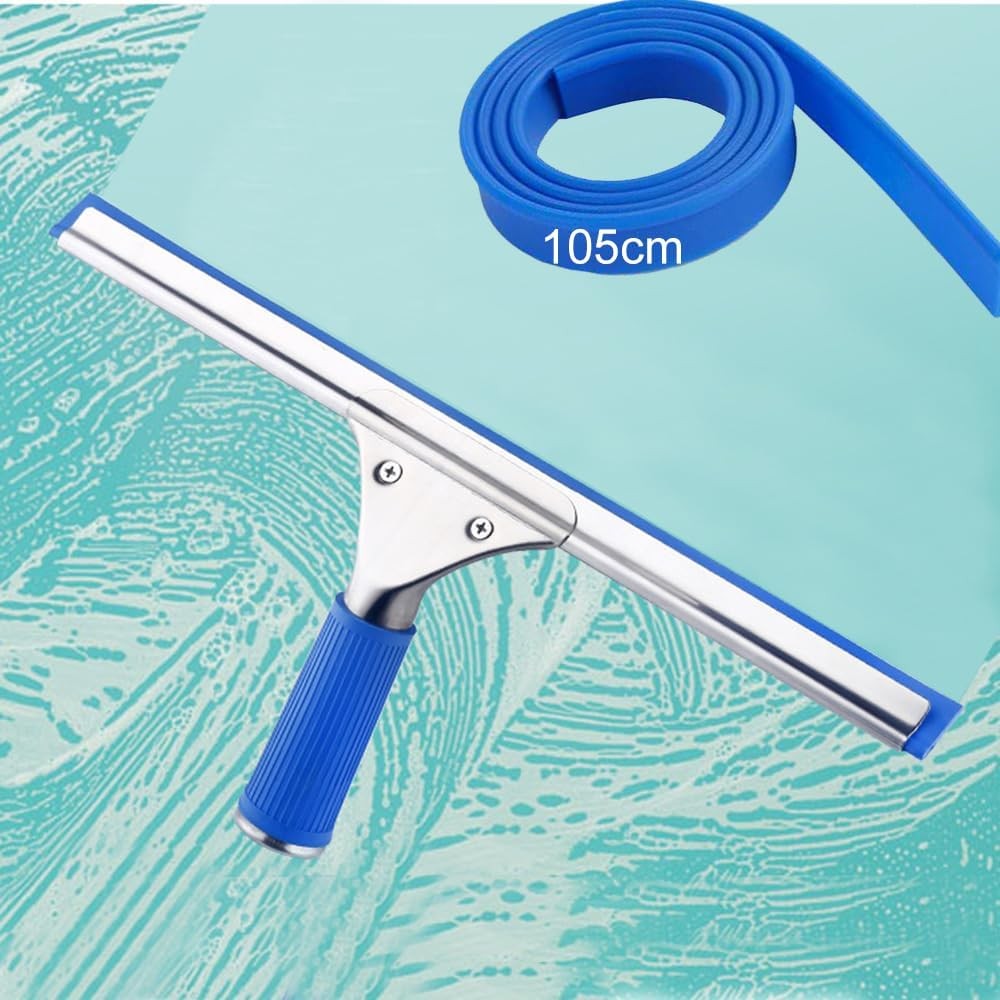 Black 15cm 6in Window Squeegee All Purpose Squeegee Glass Shower Doors Car