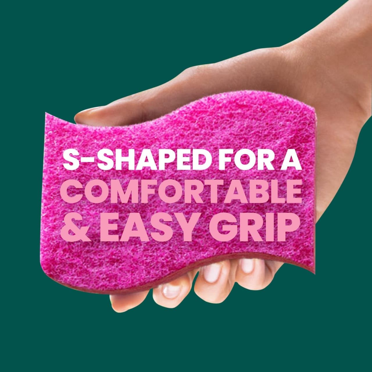 ScotchBrite ocelo NonScratch Foam Scrubber, 16 Count