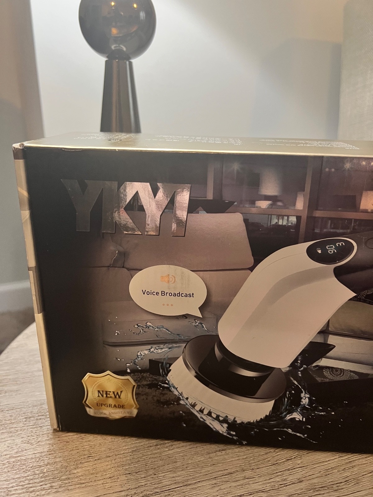 YKYI Electric 8 in 1 Cleaning Brush With Voice Assistant – ANS-8051A 3 speed EUC
