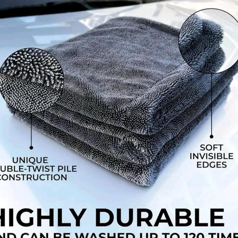 Car Wash Towel – 1600 GSM | 24″×36″ | Reusable & Ultra-Absorbent
