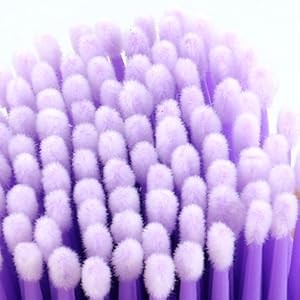 100PCS Car Touch Up Paint Brushes,Single-Use Micro Brushes for Refinishing Car