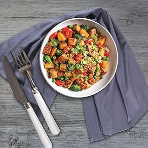 Kitchen Towels 100% Cotton Dish Towels for Kitchen(Set of 12)20”x30” Dish Cloths