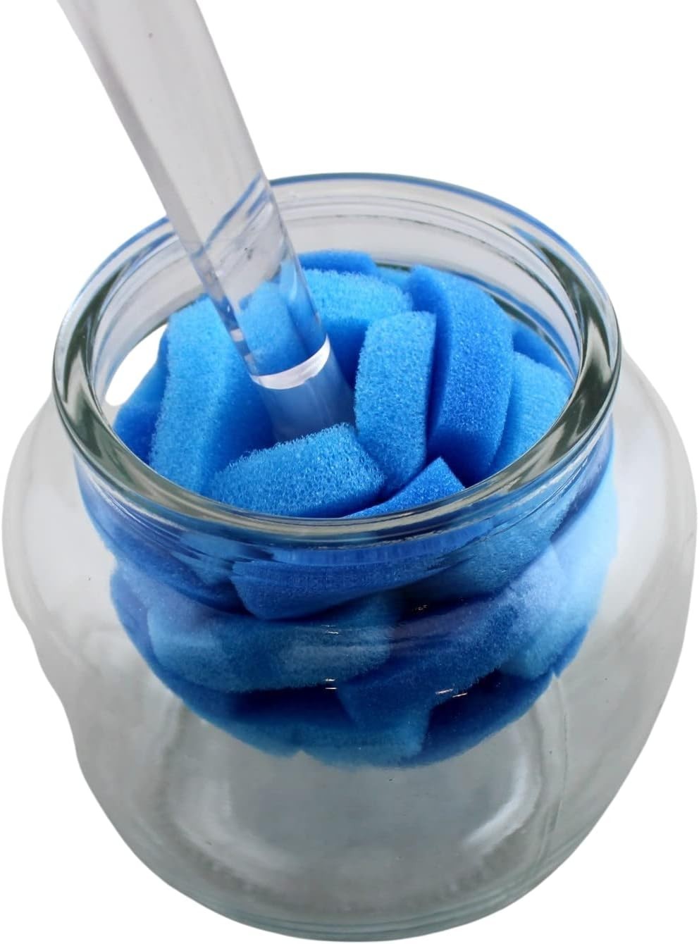 2 Pack Soft Touch Glassware Sponge Puff Dish Brush 11.5″ Multi-Purpose Cleaner