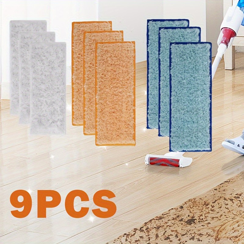 Mop pads compatible with irobot Braava Jet 240 241 robot mops, 3 + 3 + 3