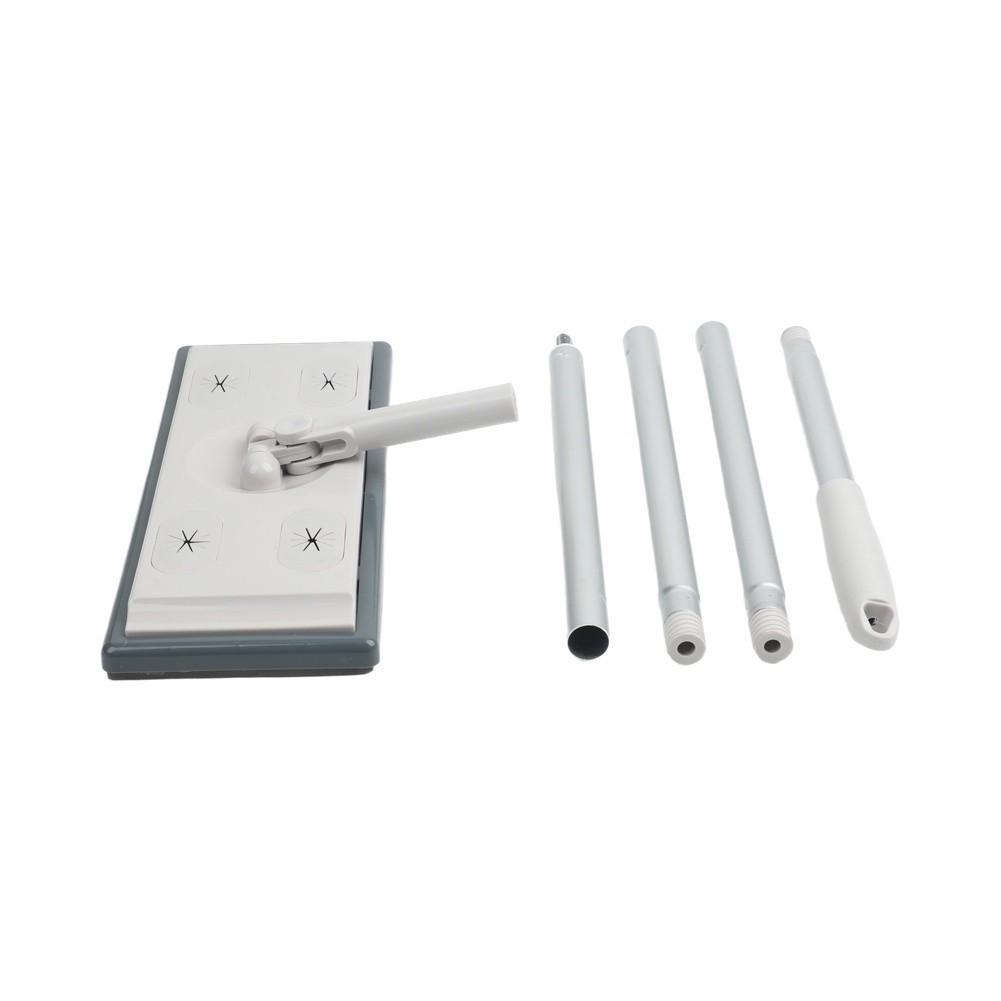 Superfine Fiber Dust Mop with 3-Section Aluminum Telescopic Handle 57 to 128 cm