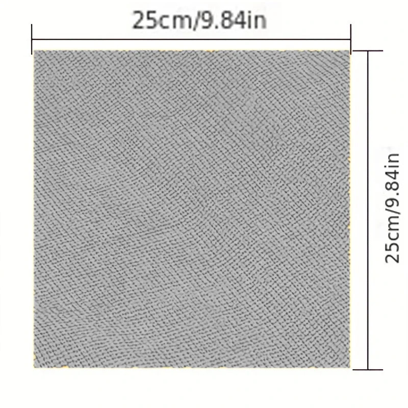 Reusable Microfiber Cleaning Cloth Roll (25x25cm) – Absorbent & Washable for Hom