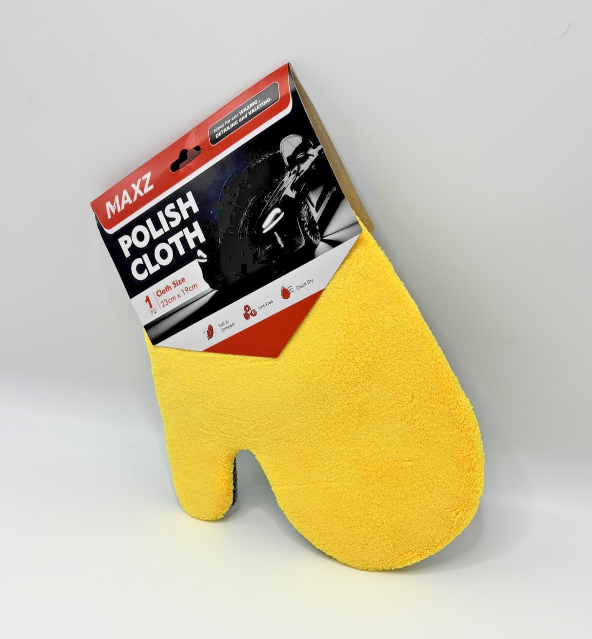 Car Care Microfiber Polish Cloth Mitt Quick Dry Detailing Glove