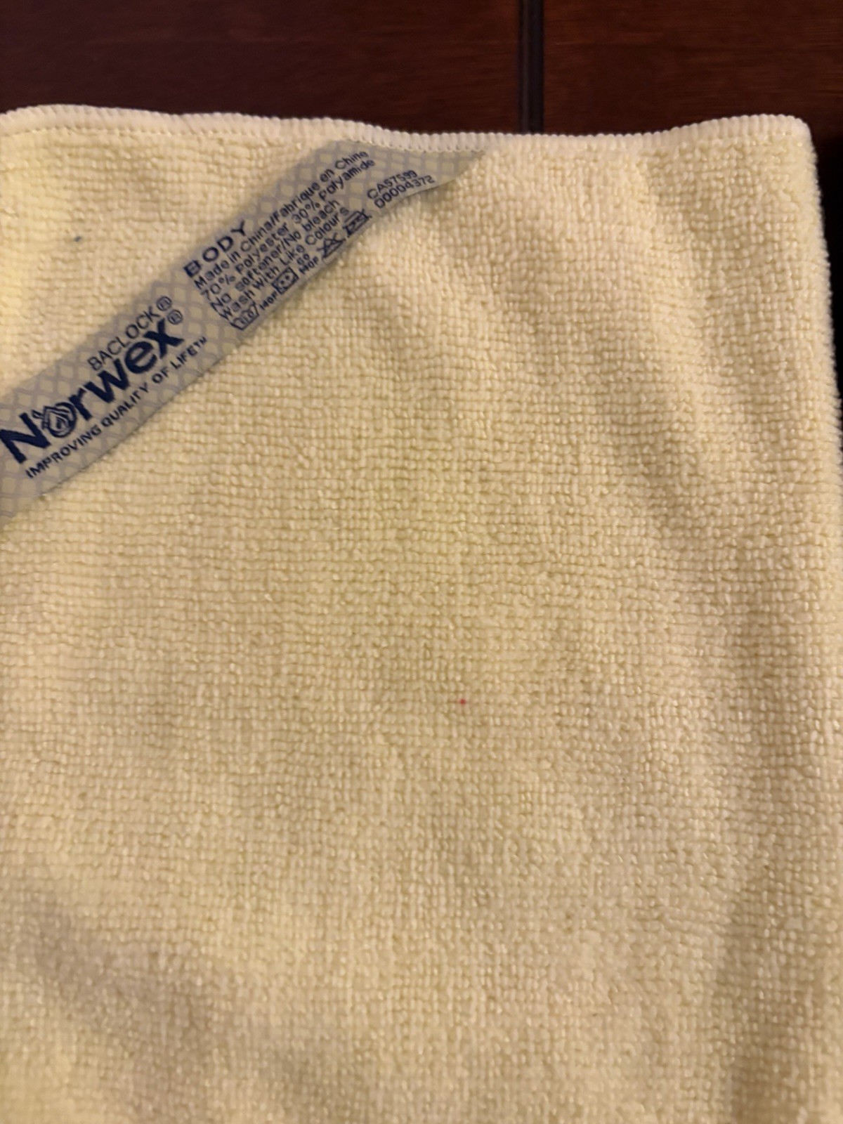 NEW Norwex Microfiber Body Cloth set of 3 12”x12” LOT 12 *