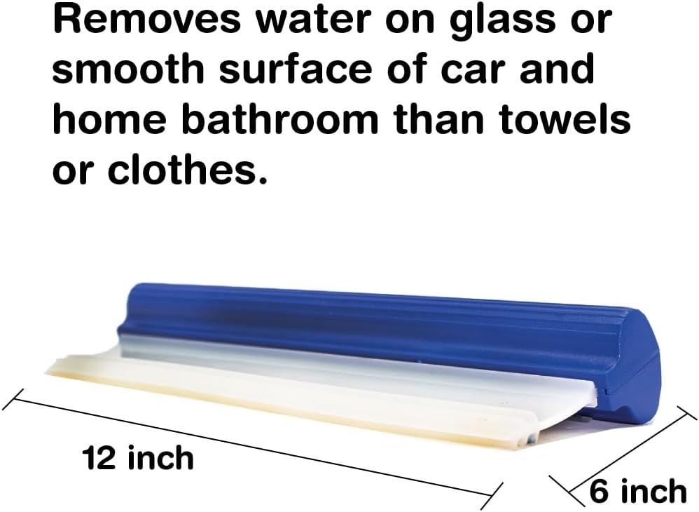 Professional Automotive Wiper Blade Squeegee, 12 inch 3-Layer Silicone Water
