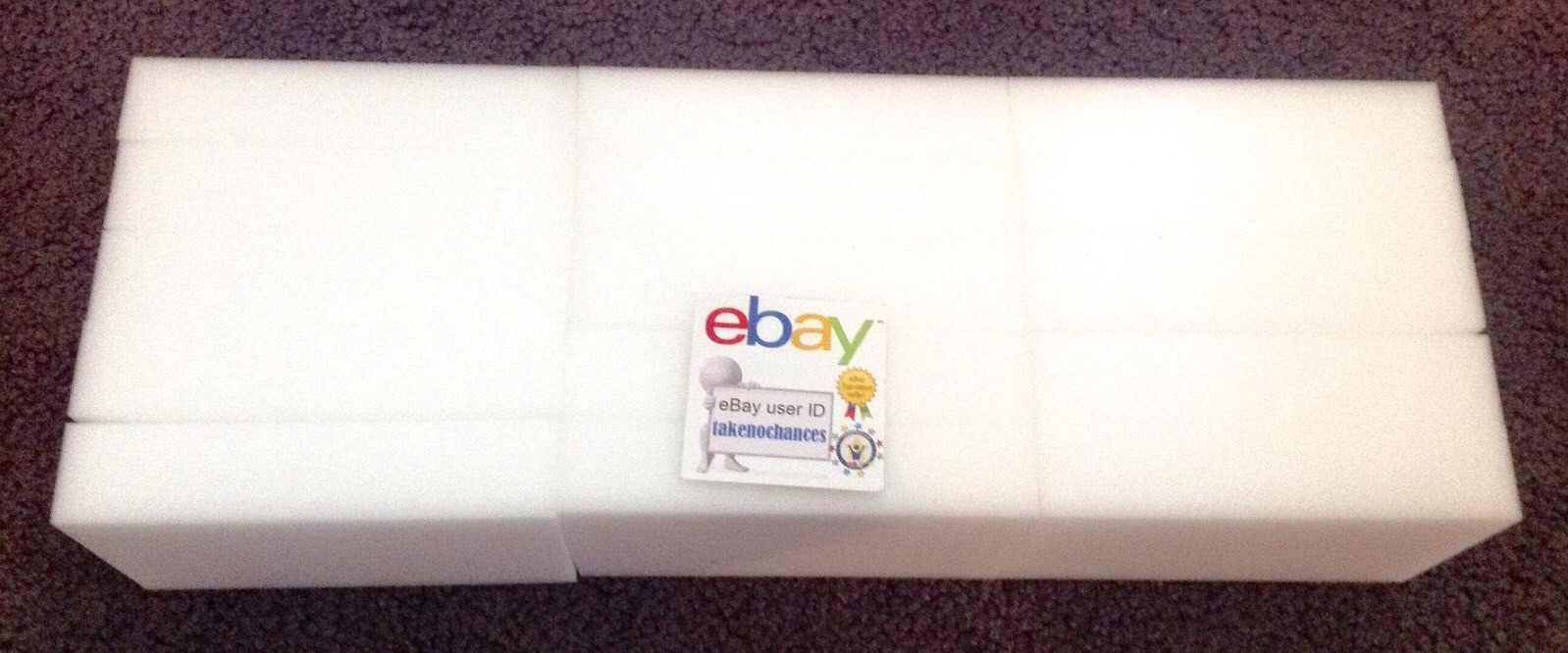 15 PREMIUM Grade Melamine Sponge Eraser BULK PACK 3/4″ Works Like Magic!