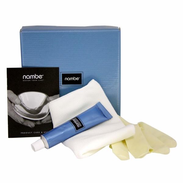 Nambe Alloy Metal Polish Kit with 2 oz Tube, Polishing Cloth & Latex Gloves