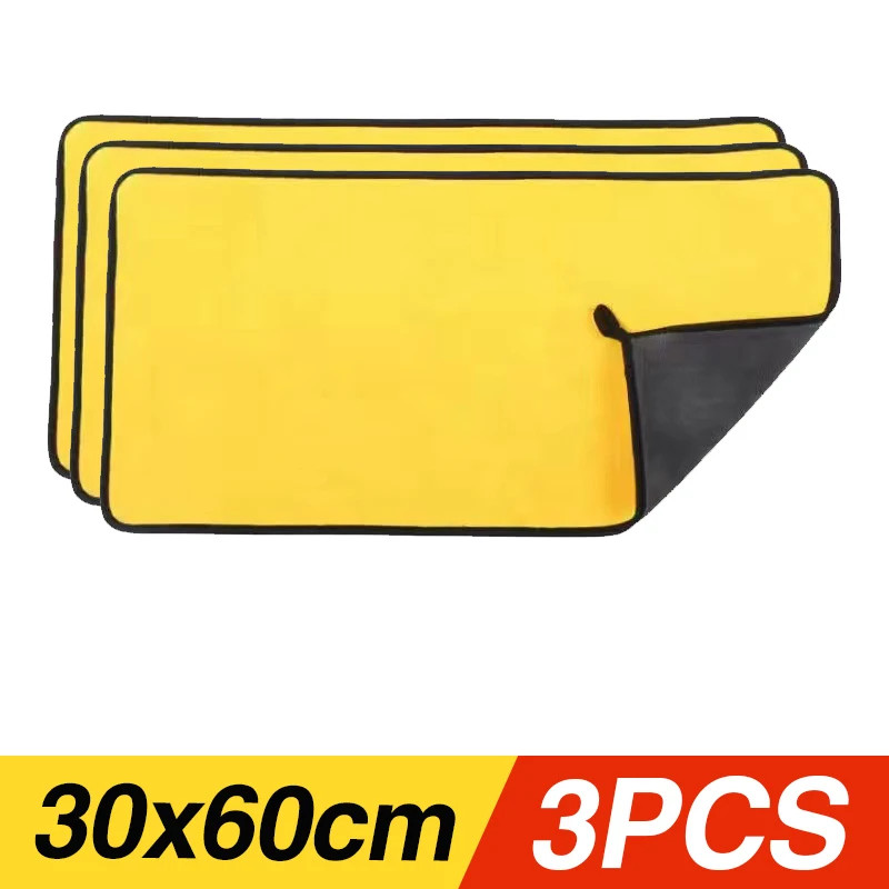 Car Wash Towels Cleaning Cloth Absorbent Dry Cloth General Purpose Microfiber To