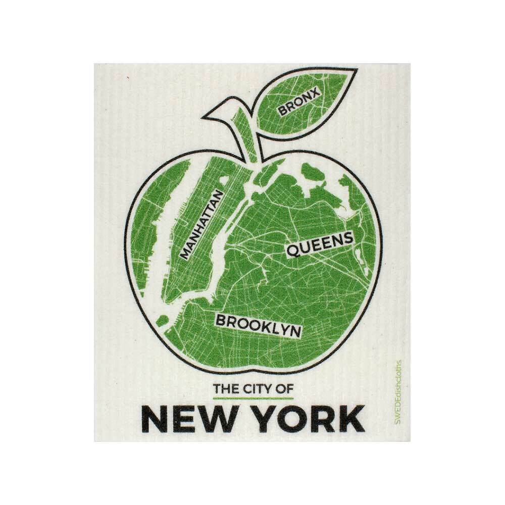 Swedish Dishcloths Mixed NYC Set of 3 cloths (one of each design) Eco Friendly