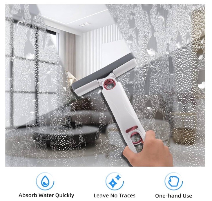 Portable Self-Squeeze Mini Mop, Quick Clean Small Mini Mop, Strong Absorbent
