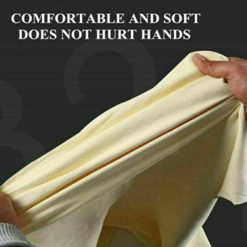 Washing Absorbent Drying Shammy Towel Natural Chamois Leather Car Cleaning Cloth