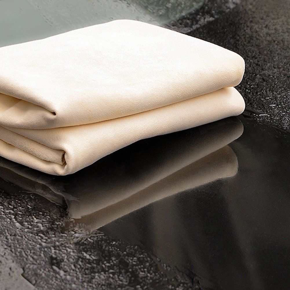 Chamois Cleaning Cloth Natural Chamois Drying Cloth Car Drying Towel Real