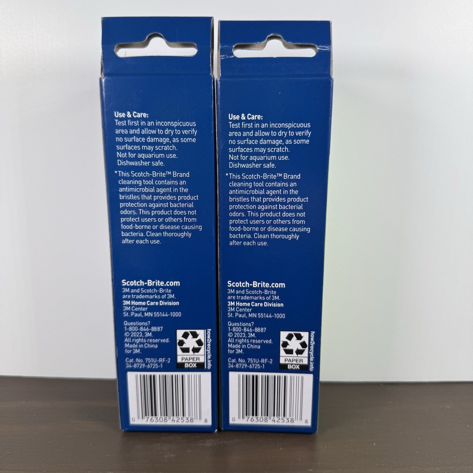Scotch-Brite Unisex Dishwand Refills Soap Control White Green – 2 Pack – New