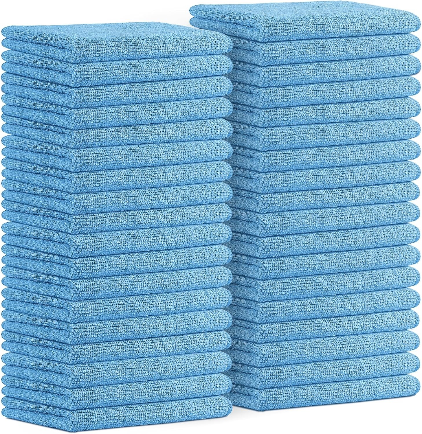 Highly Absorbent Microfiber Cleaning Rags – 36 Count, Perfect for Home & Auto