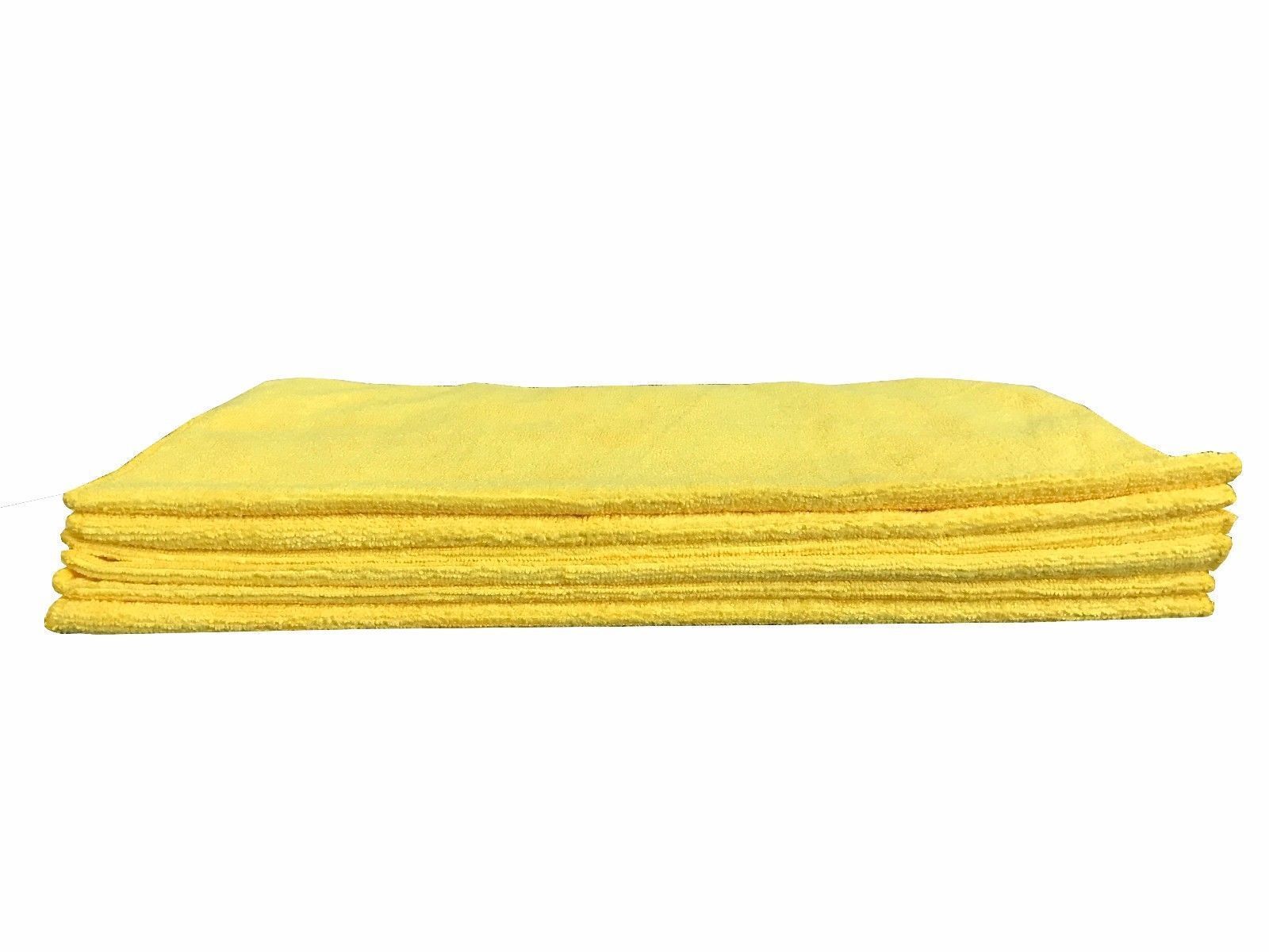 Ultra Plush Microfiber Cleaning Towels Auto Home Pack of 6