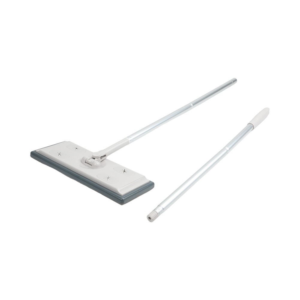 Superfine Fiber Dust Mop with 3-Section Aluminum Telescopic Handle 57 to 128 cm
