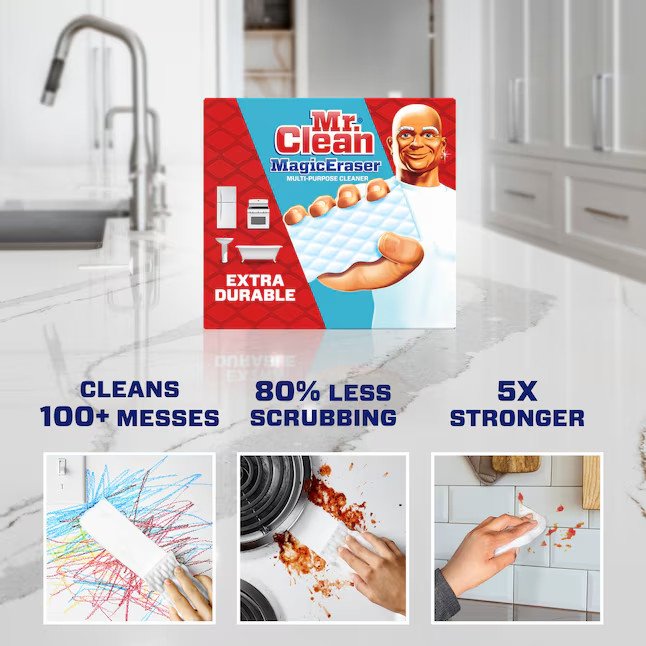 Mr. Clean Magic Eraser Extra Durable 7-Pack Melamine Foam Cleaning Pads New