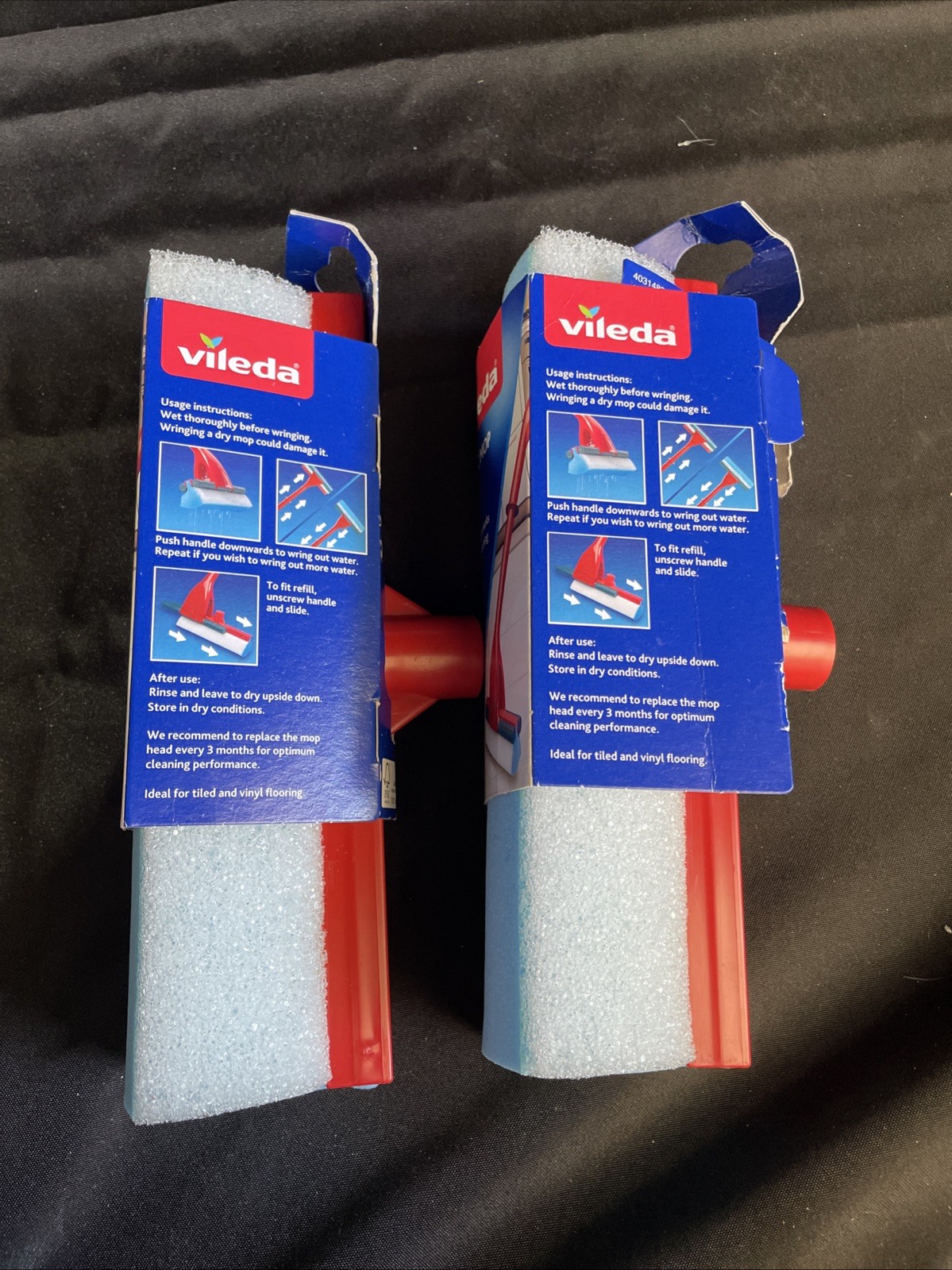 Vileda Magic Mop Refill 2 Pack