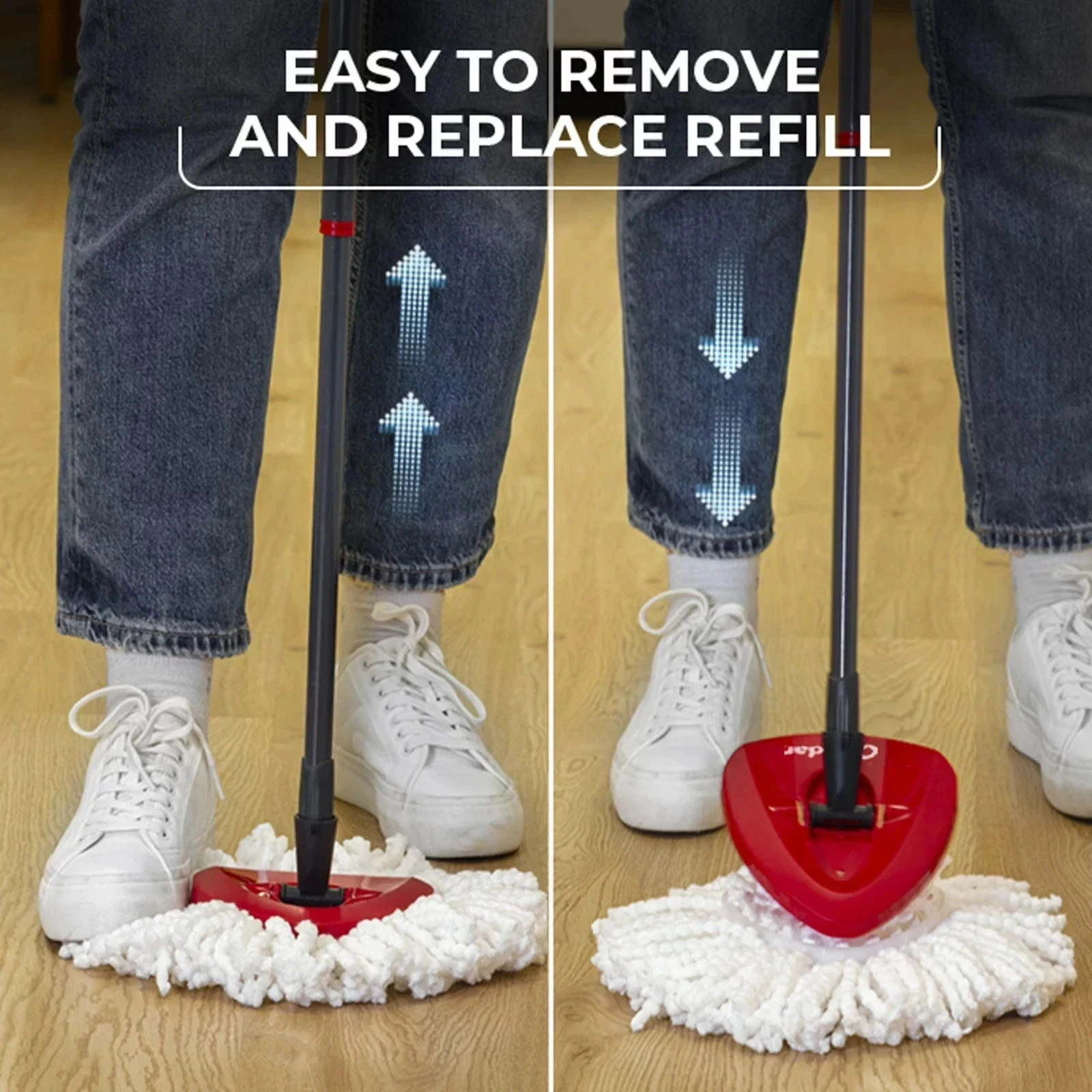O-Cedar EasyWring Spin Mop & Bucket System- No Import Fees