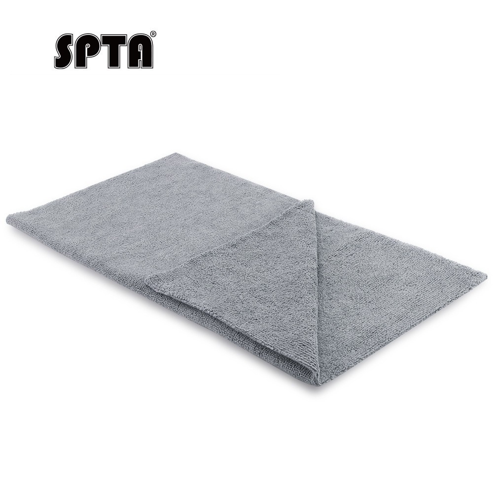 SPTA Microfiber Car Wash Cleaning Cloth Terry Streak Free Reusable 15.8″x15.8″