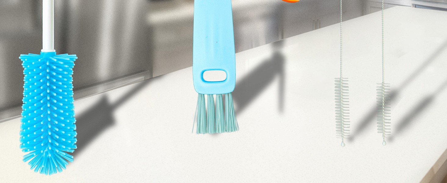4 Pack Water Bottle Cleaning Kit Water Bottle Cleaner Brush for Owala FreeSip