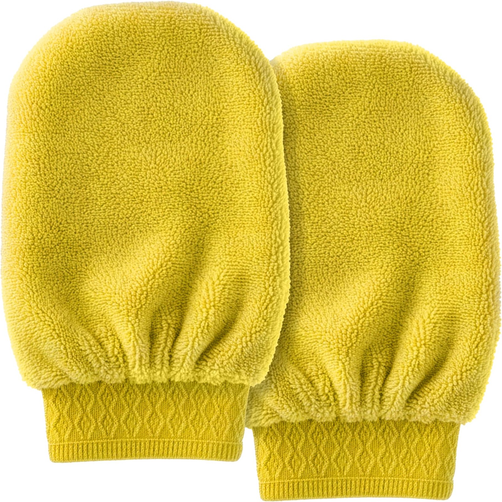 DecorRack 2 Pack Microfiber Cleaning Mitts for Dusting, Washing Cars, Windows…