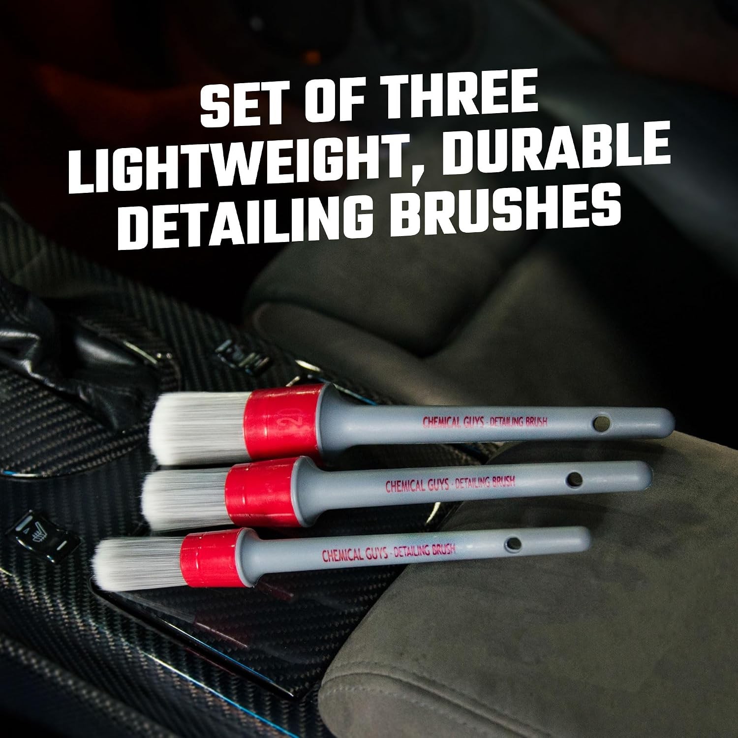 Soft Detailing Brushes Interior Car Detailing Tools Chemical Guys Brushes
