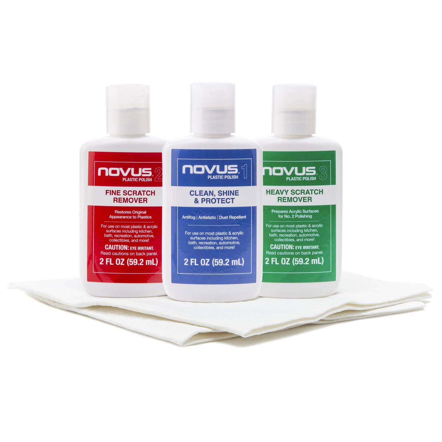 NOVUS-PK1-2 | Plastic Clean & Shine NOVUS #1,2,3 Refill, Refill