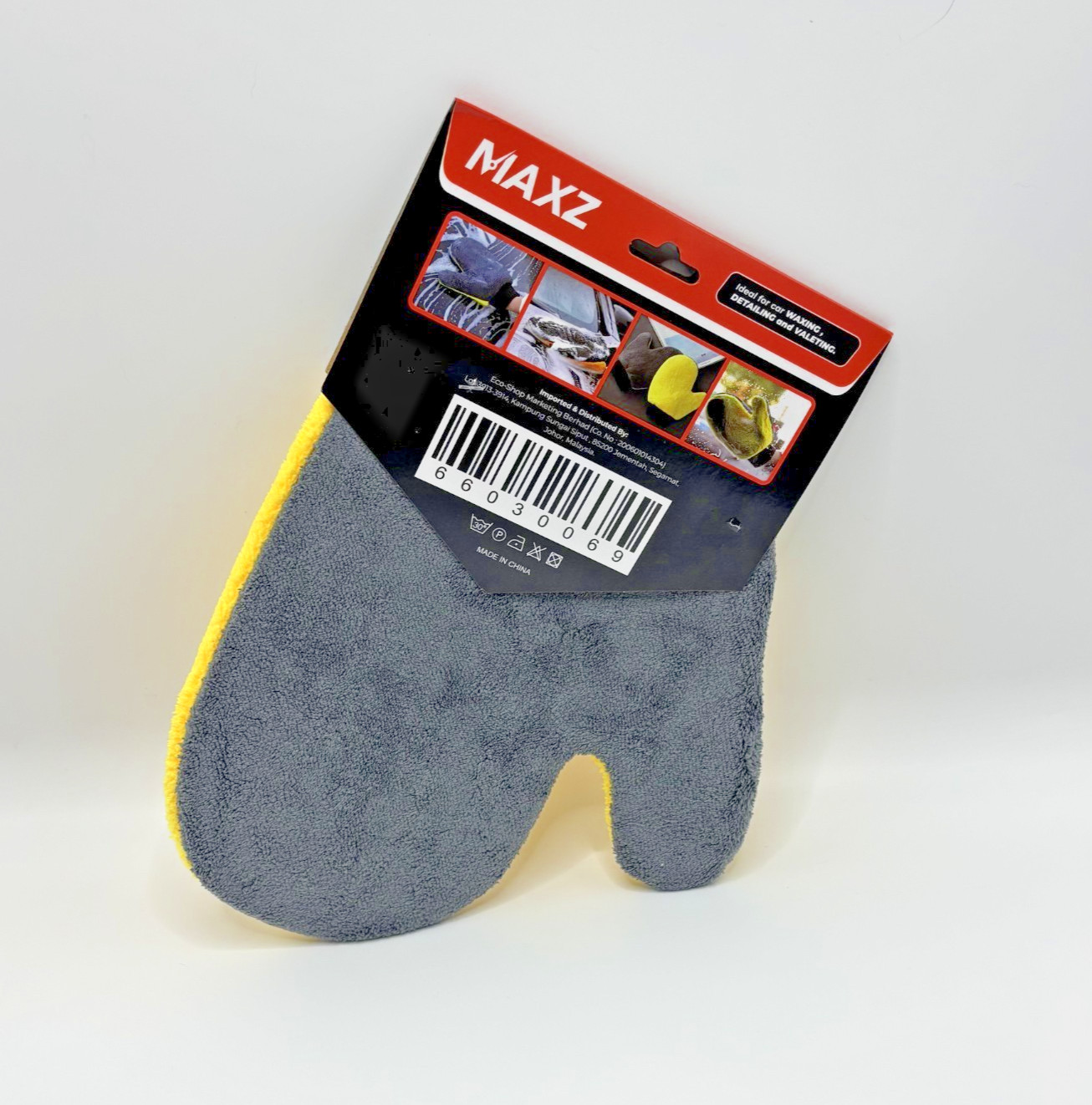 Car Care Microfiber Polish Cloth Mitt Quick Dry Detailing Glove