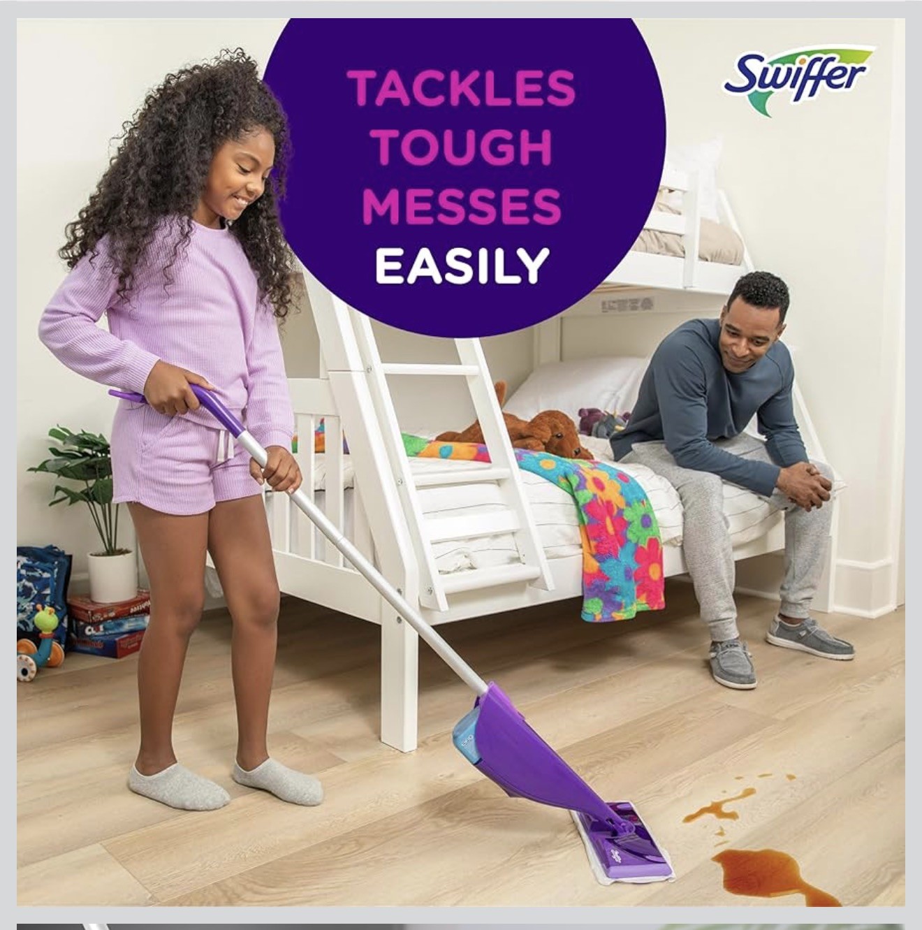 Swiffer 08443 WetJet Floor Cleaner Mop Refill Pad – 24 Count