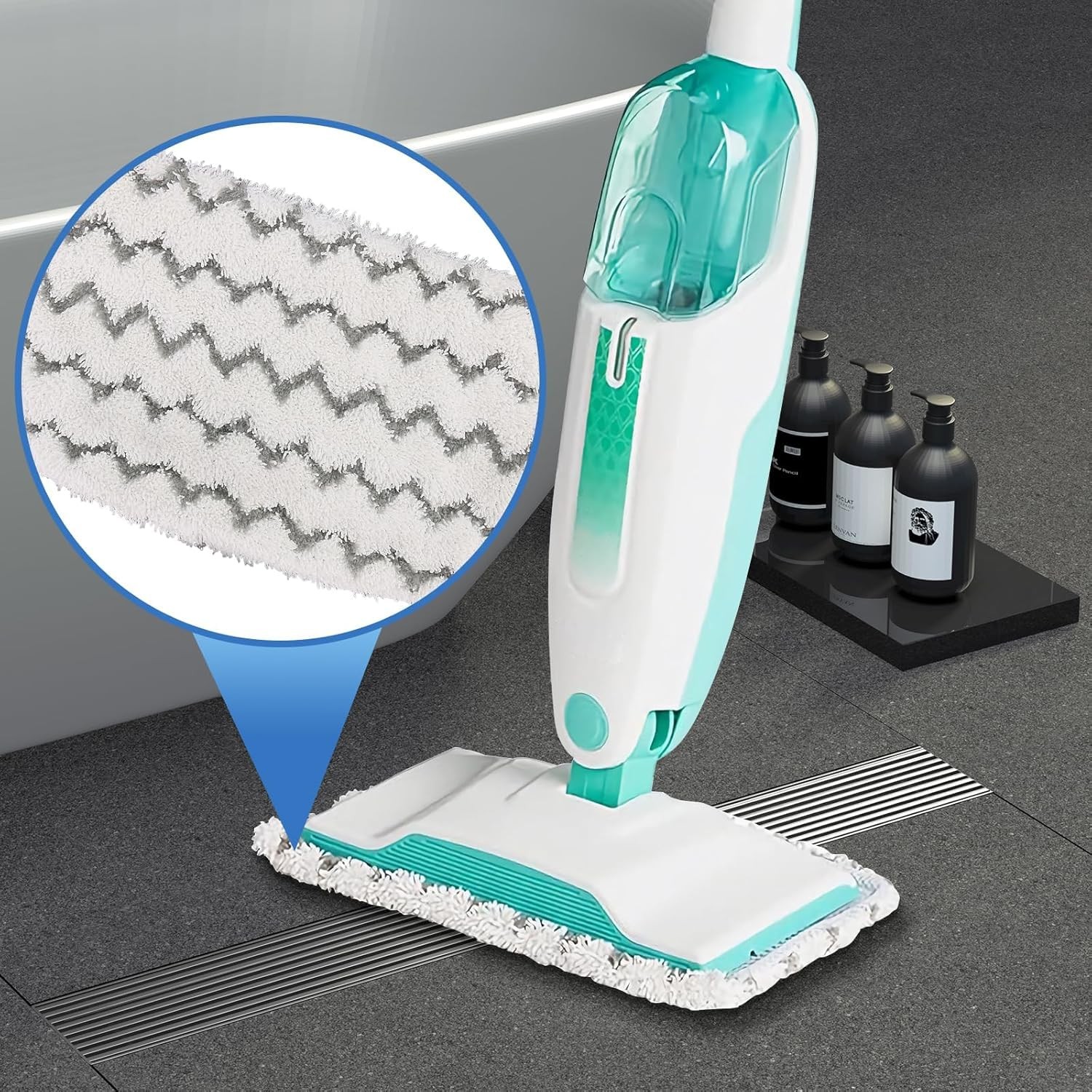 6 Pack Microfiber Steam Mop Pads Replacement for Shark Steam Mop S1000, S1000…