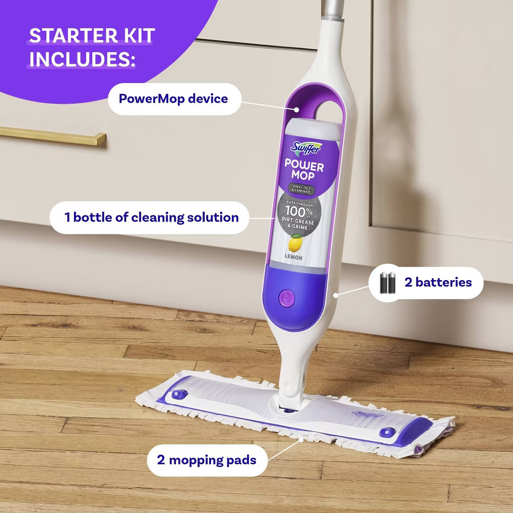 Swiffer PowerMop Mops & Brooms – 4ct