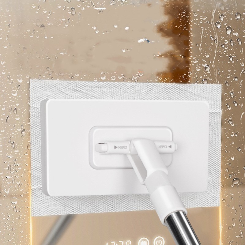 Snap Grip Mini Mop, No-Touch Disposable Lazy Mop, Easy Mopping Flat Dust Mop US
