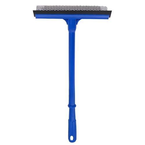 2-in-1 Car Window Squeegee and Sponge Scrubber for Home, Car, Glass, Shower,
