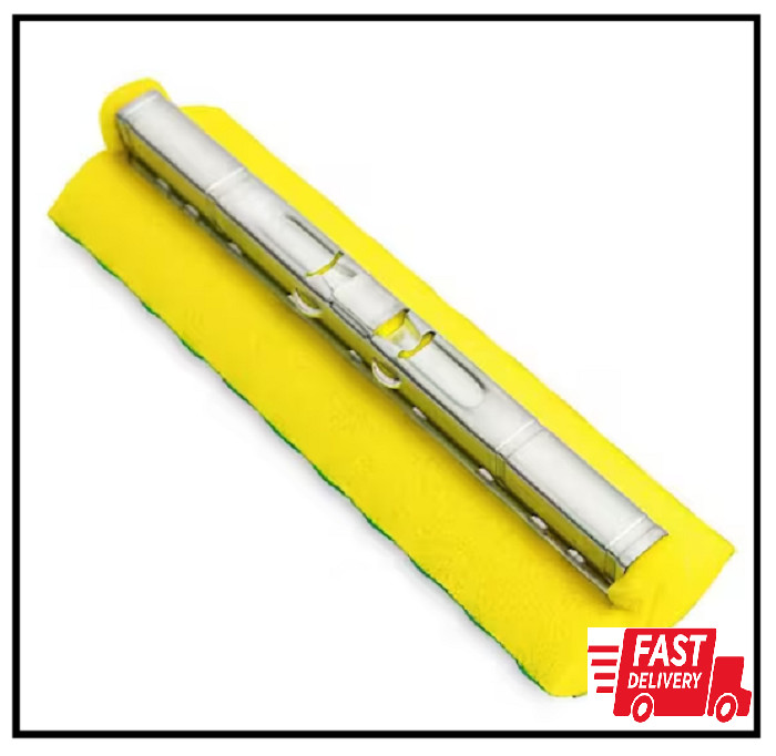 Libman Nitty Gritty Roller Mop Refills Head Replacement Green Yellow 3 Pack New