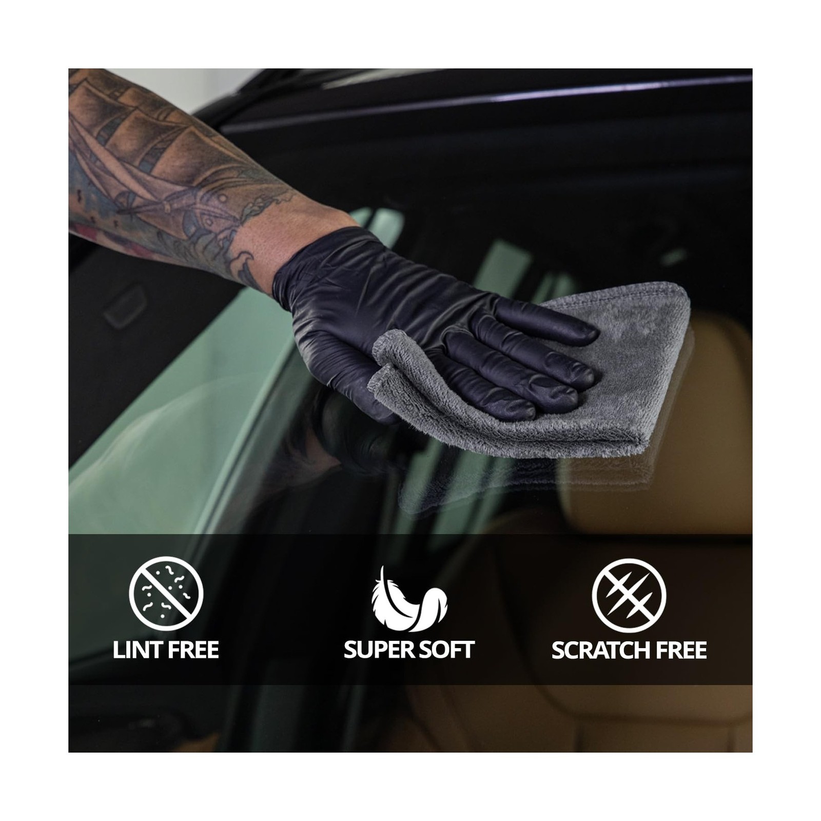 CERAKOTE Microfiber Towels (12 Pack) – Cleaning and Application Towels Durabl…