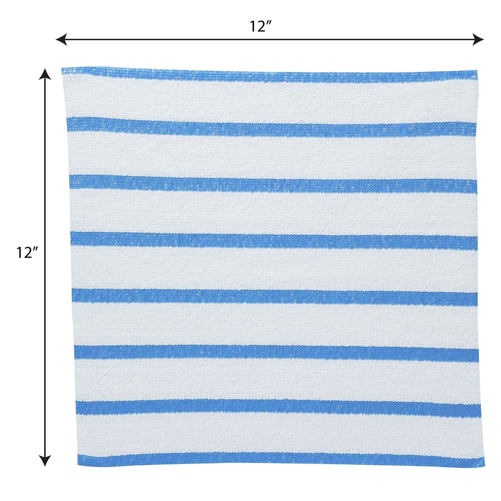 VIKING Bulk Edgeless Microfiber Cleaning Cloths, White and 50 Pack,