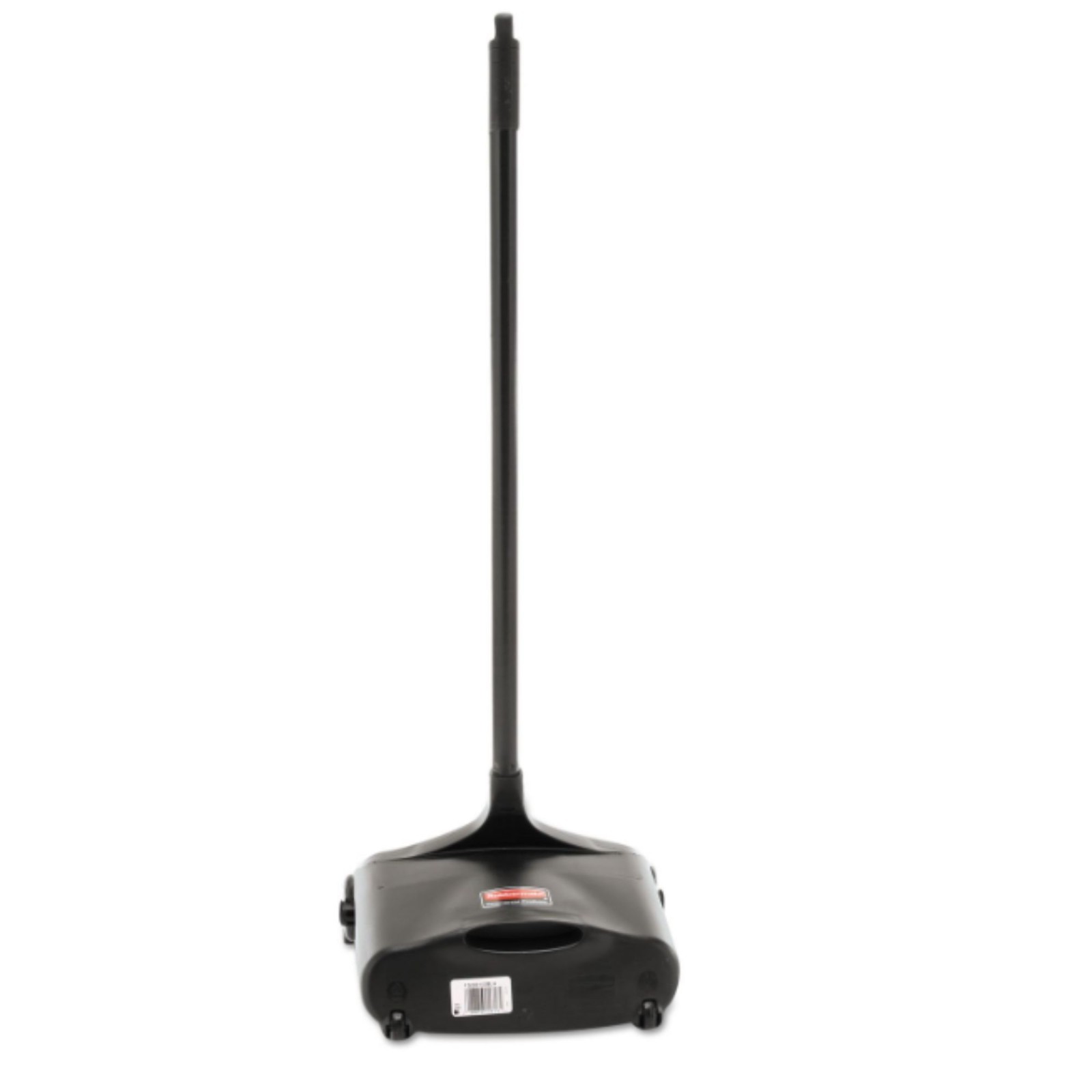 Rubbermaid Commercial Products Dustpan with Long Handle Plastic Black