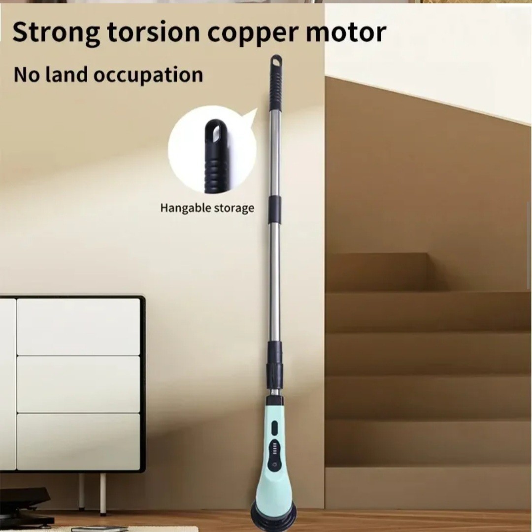 7 in 1 Electric Spin Scrubber, Cordless for Bathtub, Car, Floor, Glass, Stoves