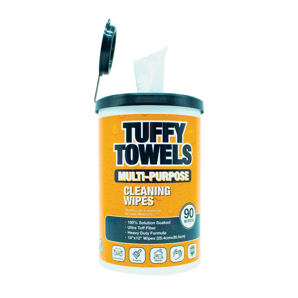 Tuffy Towels Multi-Purpose cleaning wipes, Citrus, 10 X 12 Inch, 90-Count