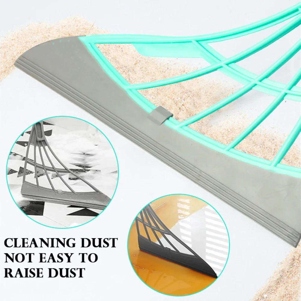 Silicone Magic Wiper Broom, Multi-purpose Floor Glass Bathroom Cleaning Tool